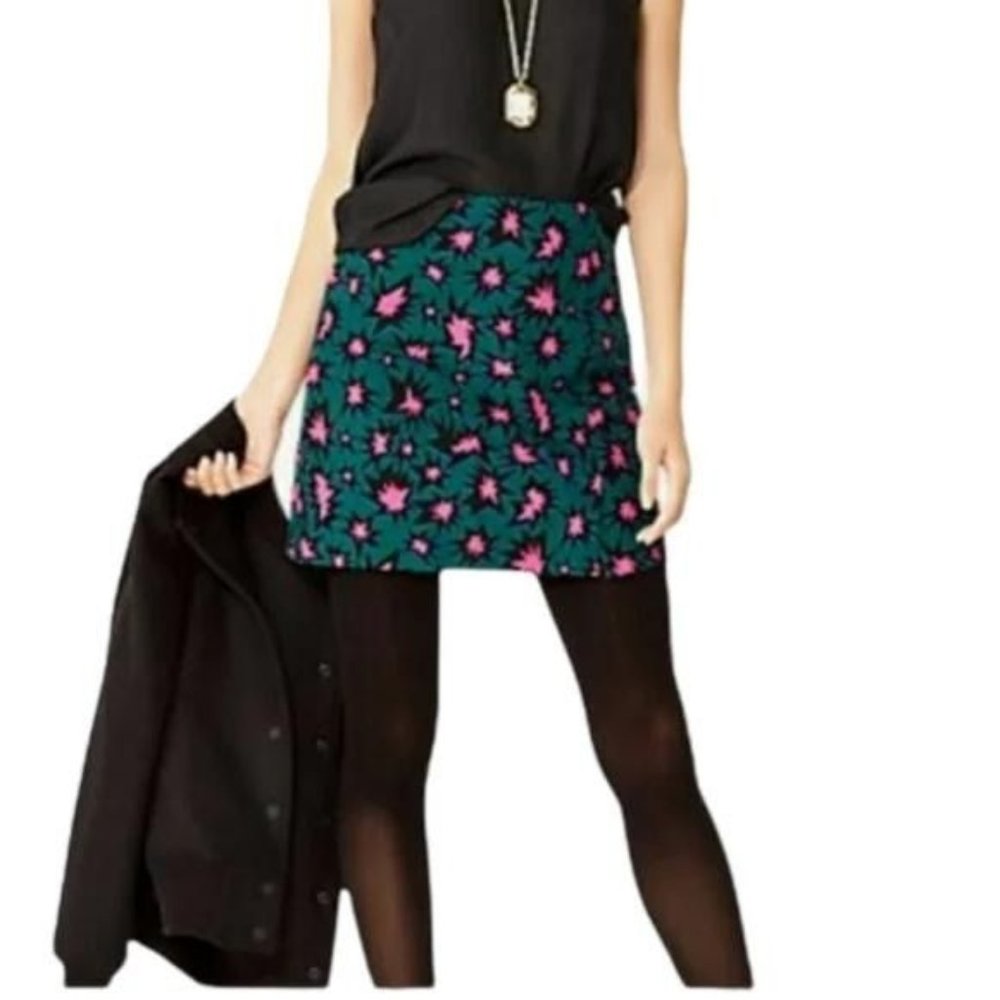Kate Spade Saturday Vented Mini Skirt in Eureka